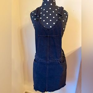NWOT PAIGE DENIM OVERALL SKIRT